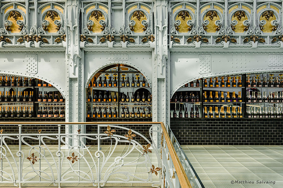 Habillage des fonds de niche en miroir - Voyage Samaritaine  